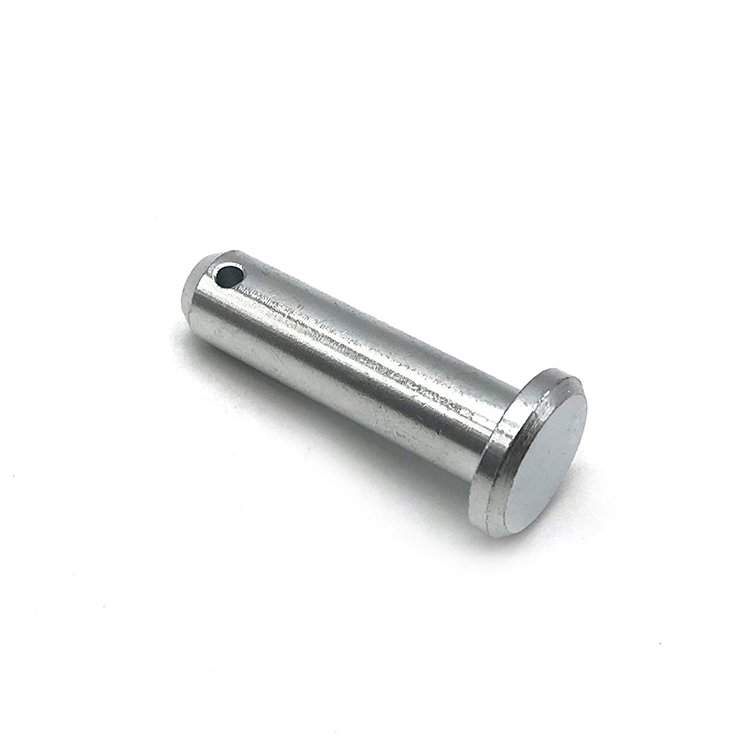 China Wholesale Price CNC 6mm 24mm High Tensile Clevis Lock Pin Hole Adjustable With Head Stainless Steel Clevis Pin