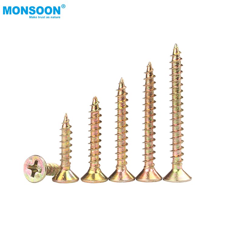 MONSOON China Hardware Wholesale Self-tapping Screw Black Collated Drywall Screw For Wood