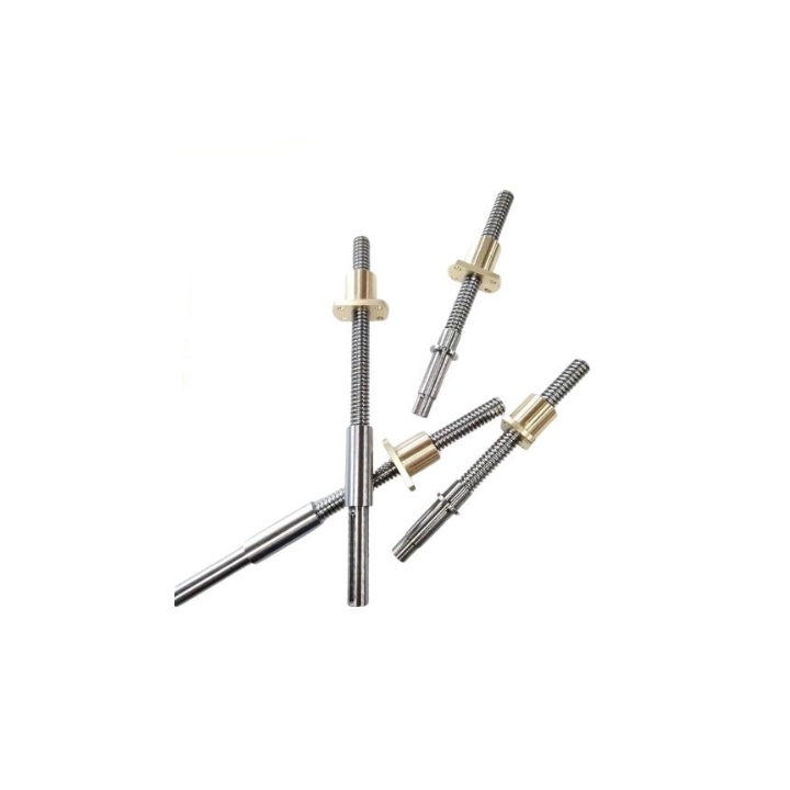 High Precision C5 C7 45# Steel Tr22*5 Trapezoidal Lead Screw with Brass Nut for CNC Machine Tools