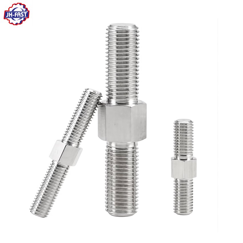DIN975 M3 M5 M6 M8 M10 M12 M24 M36 Full Threaded Bar SS304 SS 304 316 Stainless Steel Threaded Rod Full Thread Stud Bolt Screw