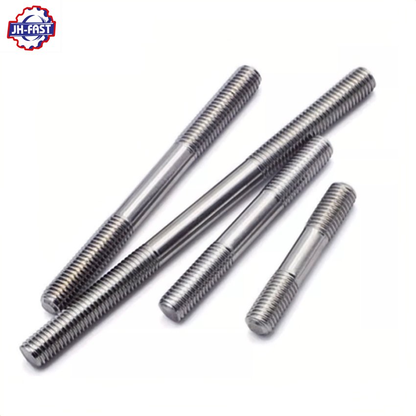 DIN975 M3 M5 M6 M8 M10 M12 M24 M36 Full Threaded Bar SS304 SS 304 316 Stainless Steel Threaded Rod Full Thread Stud Bolt Screw
