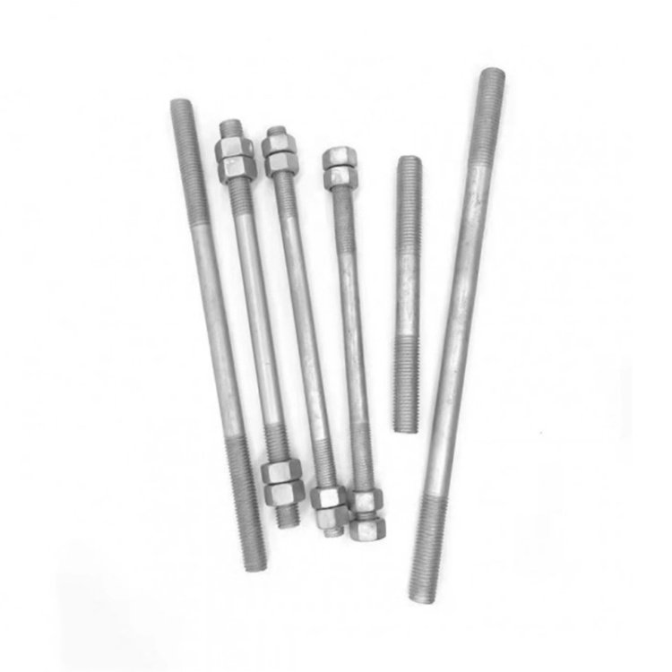 Threaded Rod Bar Bolt Din975 Din976Thread Rod Full Thread Stud Bolt 3/8 5/16 High Precision Stainless Steel Acme M5