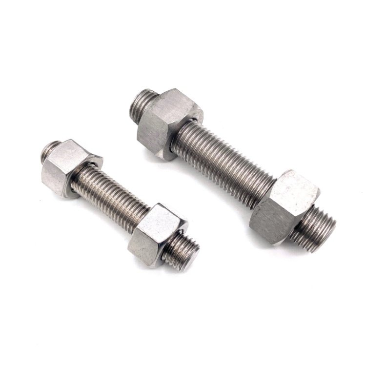 Threaded Rod Bar Bolt Din975 Din976Thread Rod Full Thread Stud Bolt 3/8 5/16 High Precision Stainless Steel Acme M5
