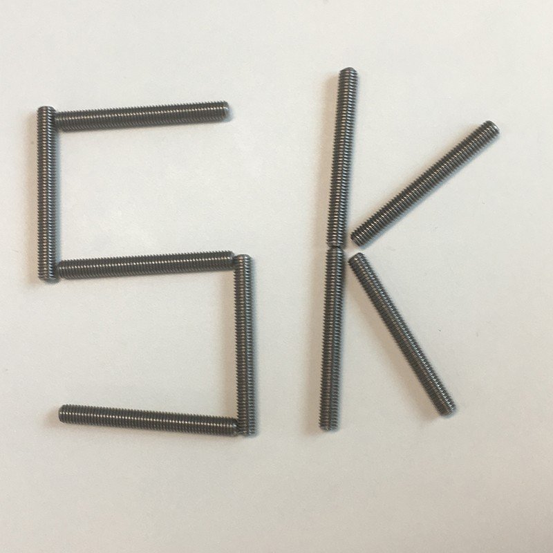 CNC machine product 304 stainless steel M9 thread rod in stock