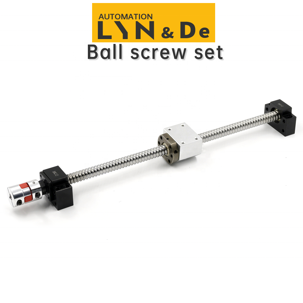 Customized High Precision CNC Machine Assembly Ballscrew Ball Screw Set