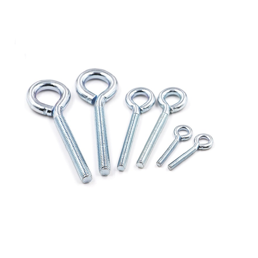 Wholesale Galvanized Swing Hook Eye Bolts Lifting Steel Electric Wood Eye Bolt Wooden Screw Eye Screw Bolts