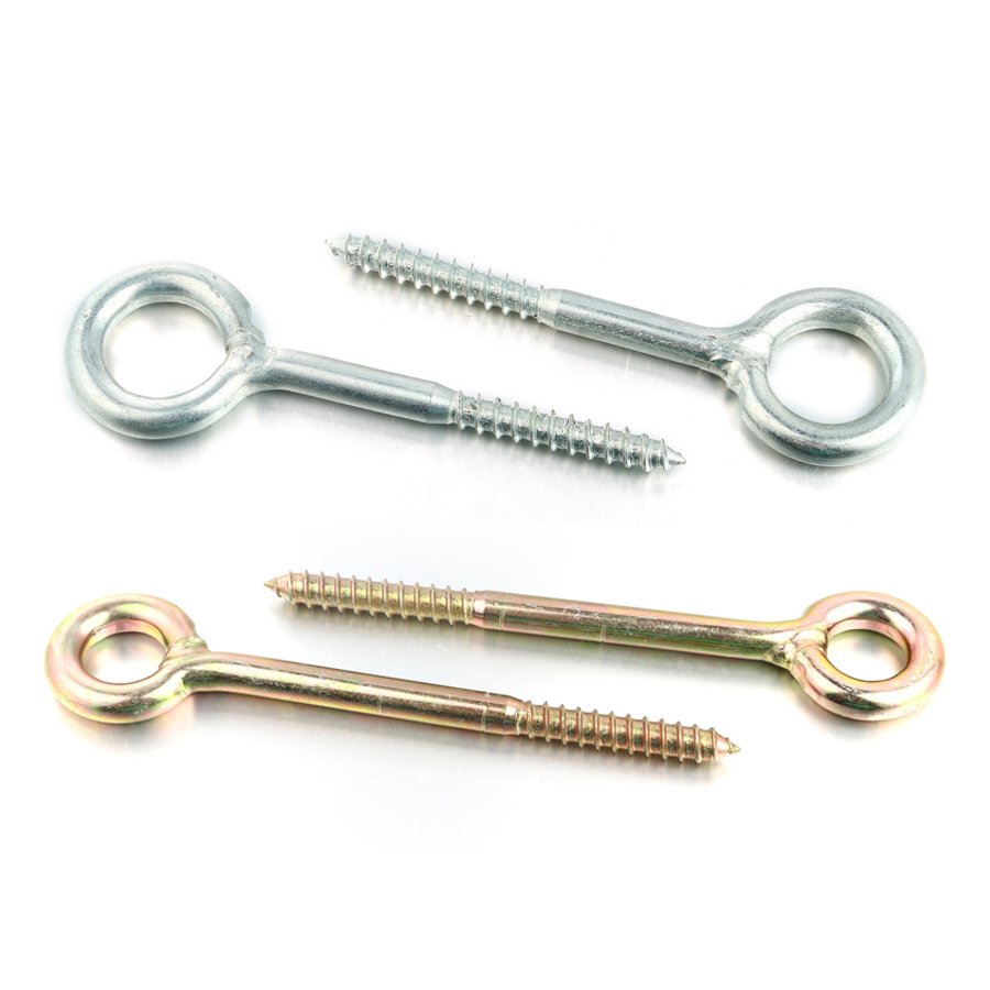 Wholesale Galvanized Swing Hook Eye Bolts Lifting Steel Electric Wood Eye Bolt Wooden Screw Eye Screw Bolts