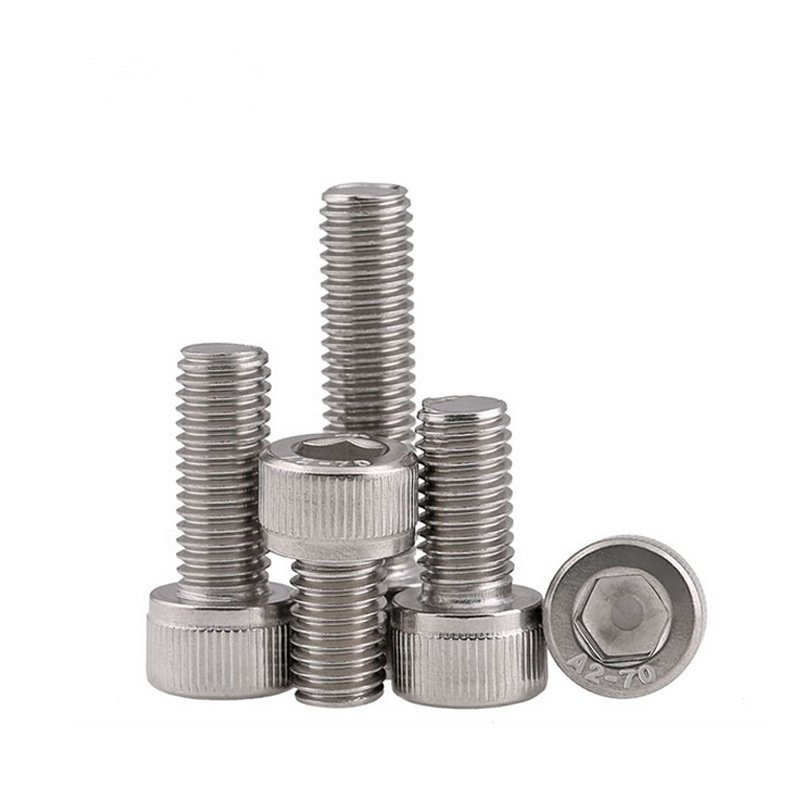 Hexagon socket screws 304 stainless steel hexagon socket bolts cup head screws cylindrical head screws M4M5M6