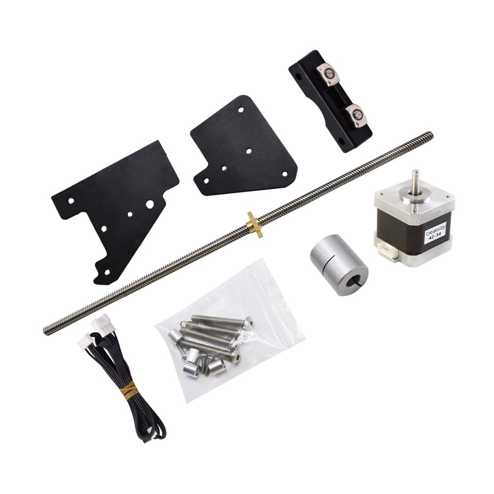 Creativity Dual Z-axis leadscrew upgrade kit 42-34 stepper motor T8*8 leadscrew for Ender3 CR10 3D printer parts