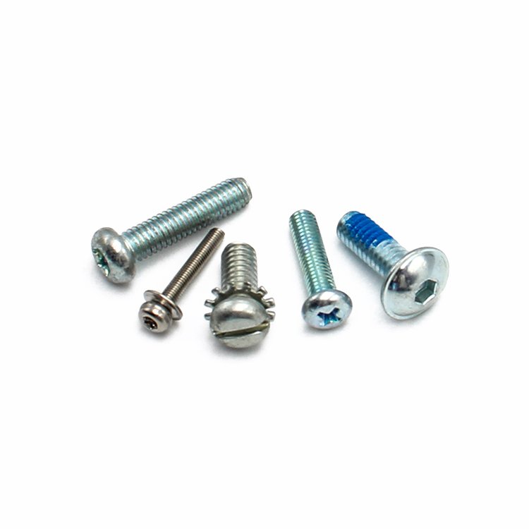 Jeasnn China High Precision Stainless Steel Bronze Brass Knurled Screw Custom Round Anodized Aluminum Knurled Thumb Screw