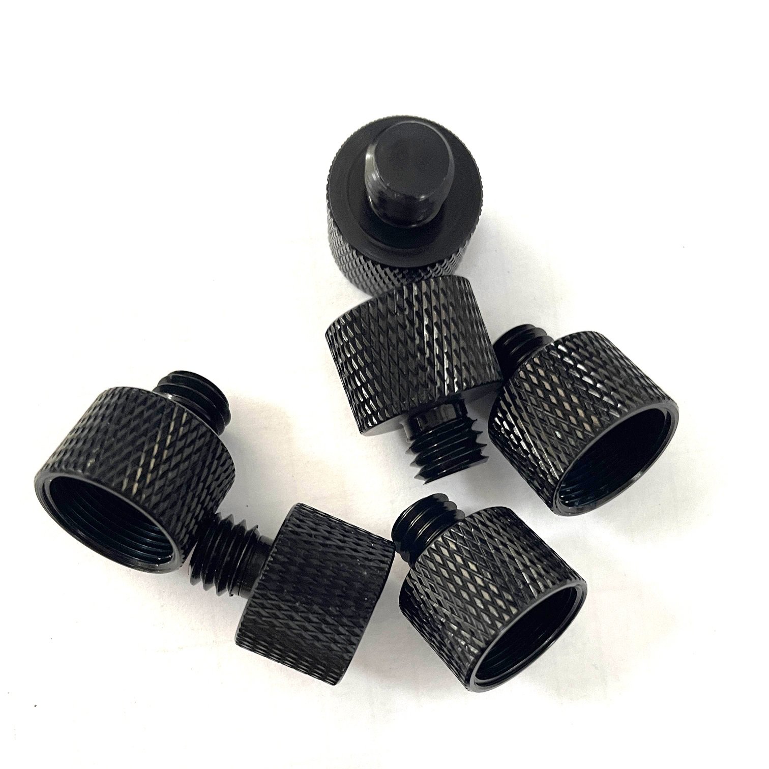 Jeasnn China High Precision Stainless Steel Bronze Brass Knurled Screw Custom Round Anodized Aluminum Knurled Thumb Screw