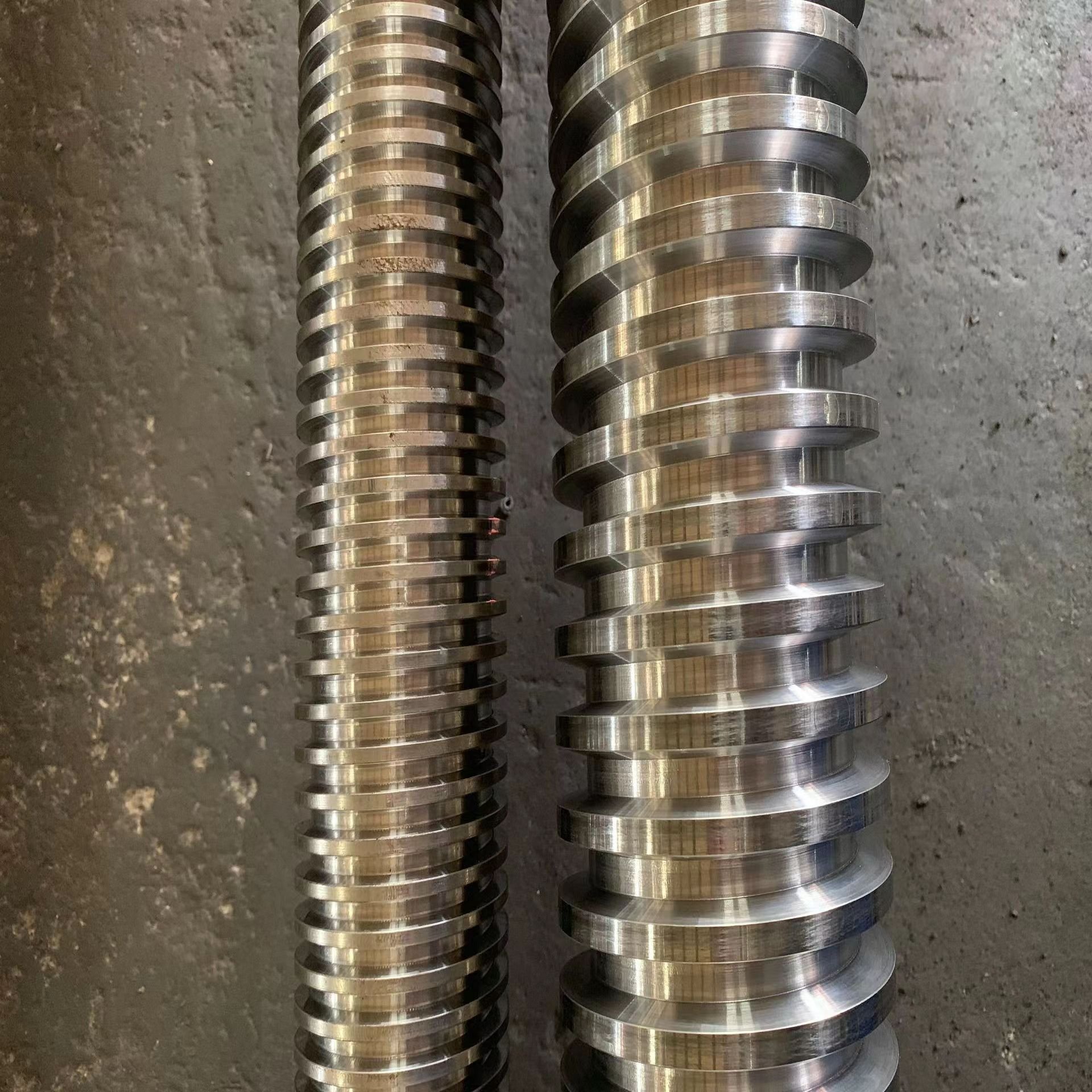 Rectangular Lead Screw In Both Directions Rectangular Thread Rod For Automatic Industry