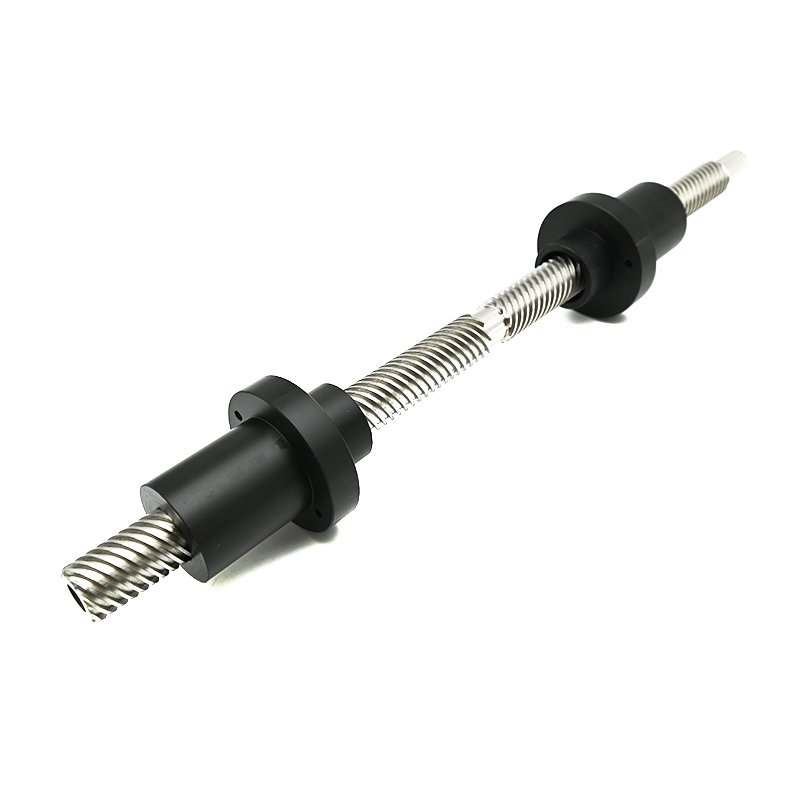 Tr16*24 left and right thread Tr16 16mm diameter trapezoidal lead screw 24mm lead 3mm pitch 8 starts with plastic nut