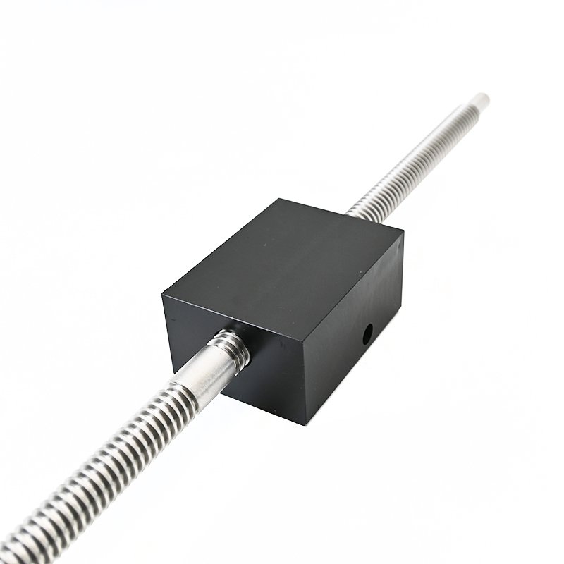 Tr16*24 left and right thread Tr16 16mm diameter trapezoidal lead screw 24mm lead 3mm pitch 8 starts with plastic nut