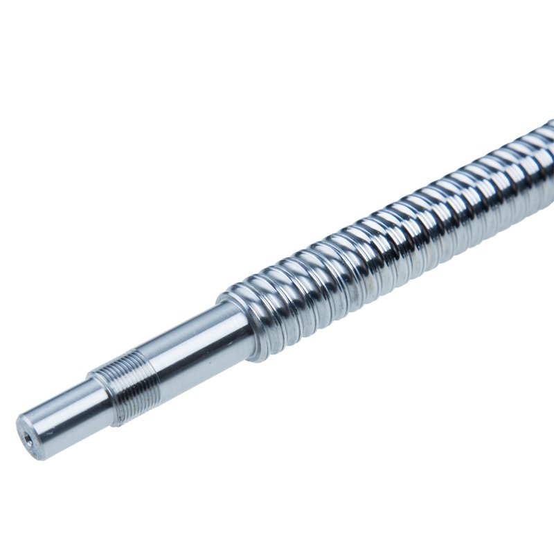 Stainless SFU2010 200-500mm Ball Screw With Single Ball Nut BK/BF15