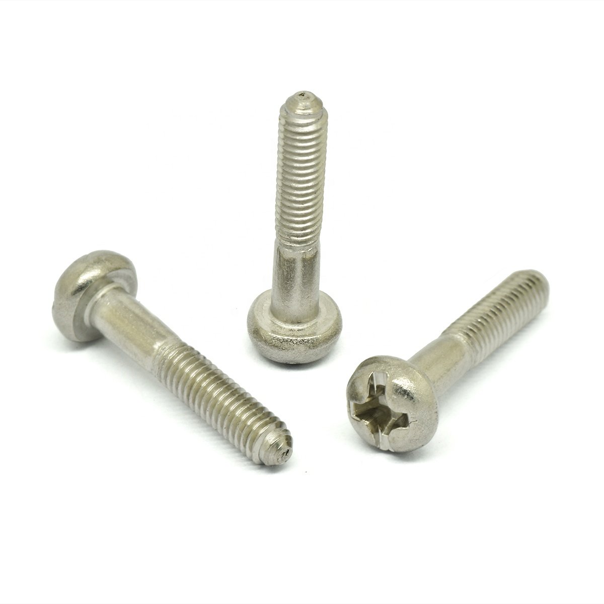 Hot sell 304 Stainless Steel tornillos Pan Head phillips slotted combo coarse fine thread Self Tapping screw hardware products