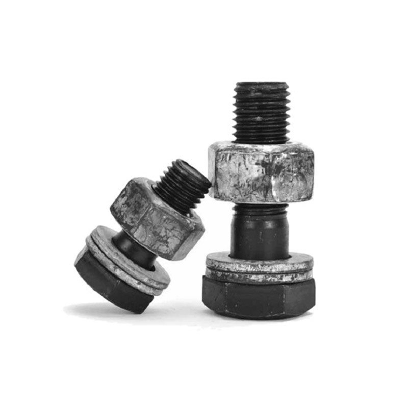 Factory supplier 8.8 10.9 12.9 M2-M100 high strength nut bolts and screw steel grade 10.9 steel structure bolt custom M16