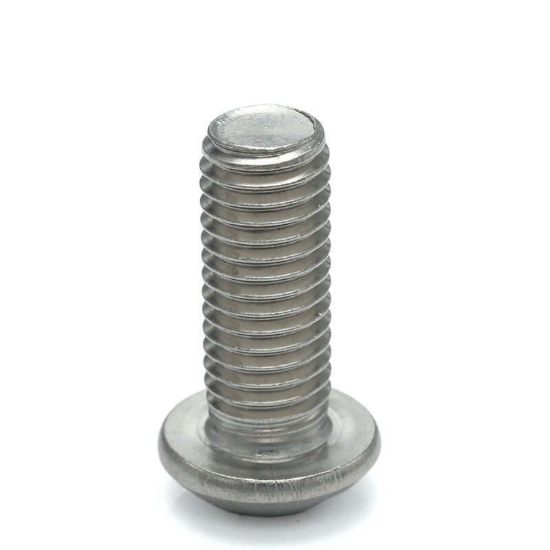 Factory Screws ISO7380 M5 M6 M8 M10 Hex Socket Pan Head Screw Stainless Steel 304 316