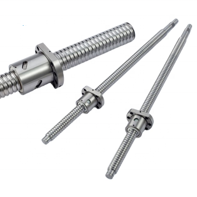 NTL High Precision Lead 10 SFU2010 100mm CNC Linear Motion C7 Bearing Lead Ball Screw Supports with Nut