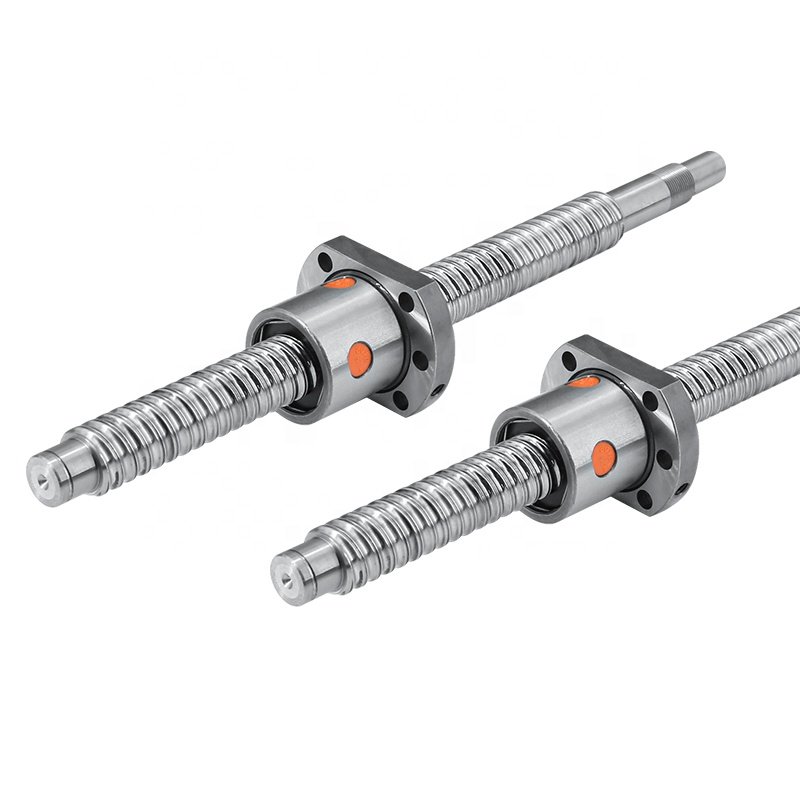 HLTNC ball screws SFU2505 SFU2510 DFU2505 C7 C5 C3 ball screw manufacturing cnc guides precision ball screws and nut C7 for CNC