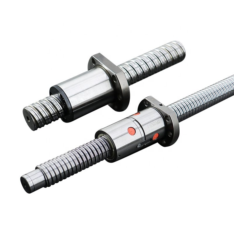 HLTNC ball screws SFU2505 SFU2510 DFU2505 C7 C5 C3 ball screw manufacturing cnc guides precision ball screws and nut C7 for CNC