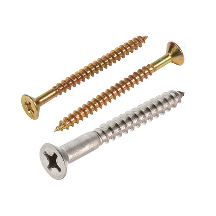 Wholesale 4mm 5mm 6mm 8mm Carbon Steel Zinc Plated Countersunk Torx Wood Screw