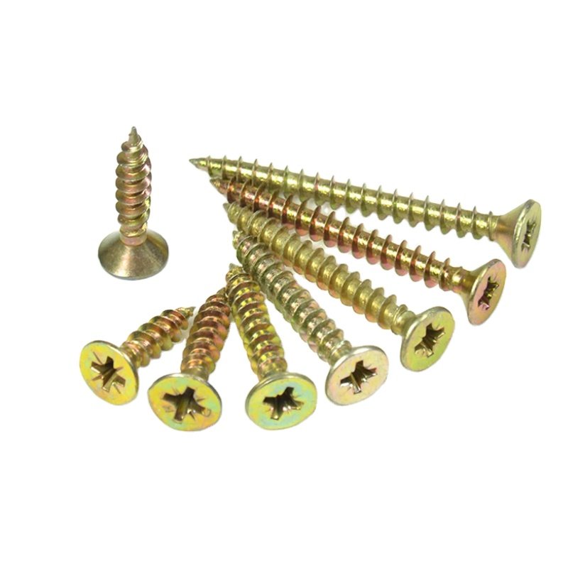 Wholesale 4mm 5mm 6mm 8mm Carbon Steel Zinc Plated Countersunk Torx Wood Screw