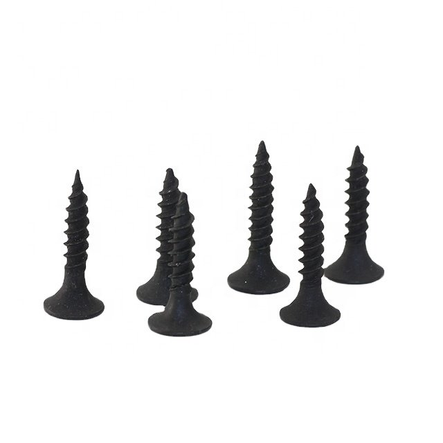 Fine/Coarse Thread Black Phosphate Flat Bugle Head Drywall Screw gypsum