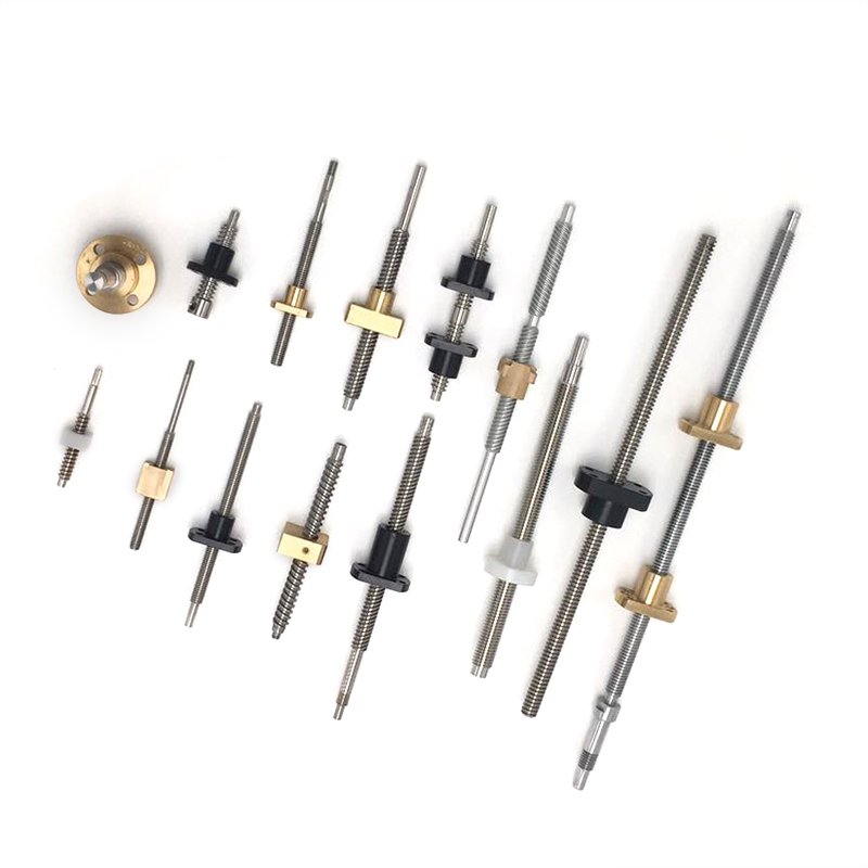 T10 right and left hand leadscrew Tr10x1 Tr10x1.5 Tr10x2 Tr10x3 Tr10x4 Tr10x5 Tr10x6 Tr10x8 Tr10x10 Tr10x12 twin-lead lead screw
