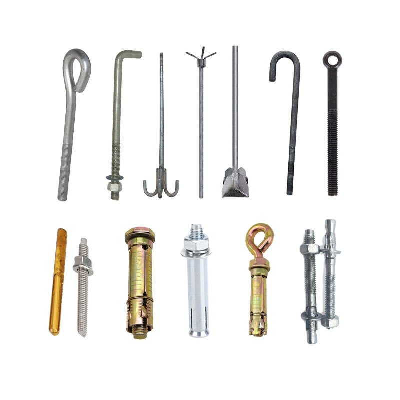 Hex Bolts 8.8 U Bolt Double Head Bolt Zinc Plated Threaded Rod M10 Screw Bar Din976 Din 933 Stainless Steel Threaded Rod Din 975