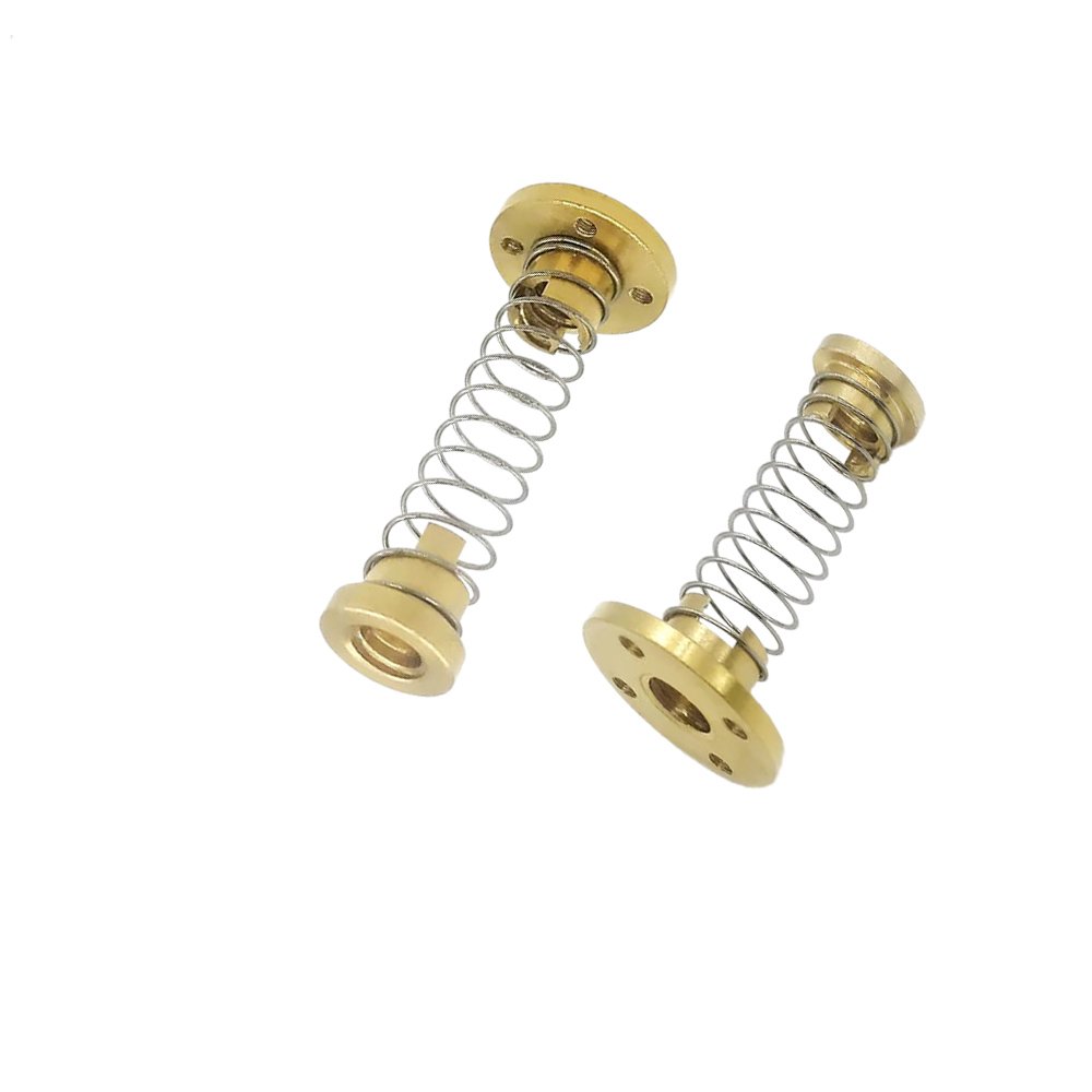 Custom Lead Screw Brass Bronze Lead Screws Nut With Bronze Nut For 3D Printing