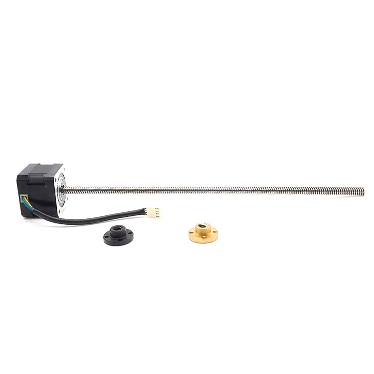 Size Nema 14 hybrid Non-Captive linear actuators, 35mm Leadscrew Linear stepper motor