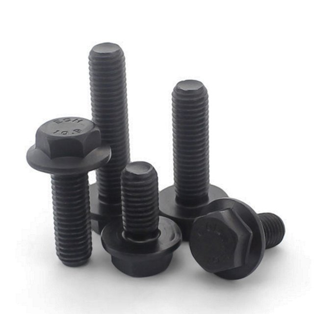 Factory direct sales bolts m8x40 M4 m2 m8x50 stainless 12 unf hex flange head Bolt and nut hexagon flange steel bolts m12 m6 m8