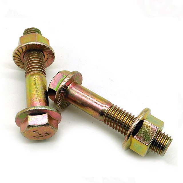 Factory direct sales bolts m8x40 M4 m2 m8x50 stainless 12 unf hex flange head Bolt and nut hexagon flange steel bolts m12 m6 m8