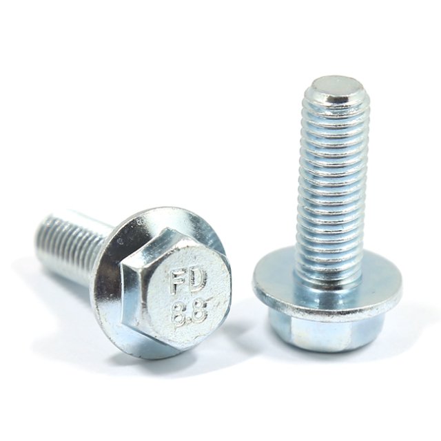 Factory direct sales bolts m8x40 M4 m2 m8x50 stainless 12 unf hex flange head Bolt and nut hexagon flange steel bolts m12 m6 m8
