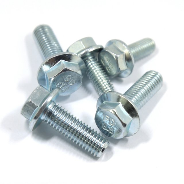 Factory direct sales bolts m8x40 M4 m2 m8x50 stainless 12 unf hex flange head Bolt and nut hexagon flange steel bolts m12 m6 m8
