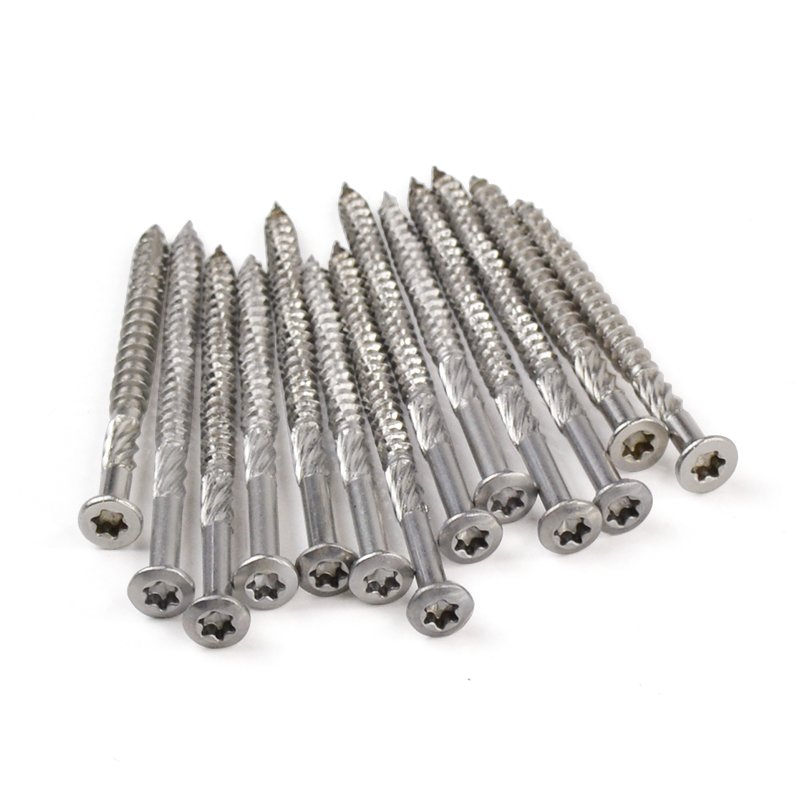Timber Trailer Terrace 316 Stainless Steel 304 composite decking screws Construction Screw for Wood terrace screws