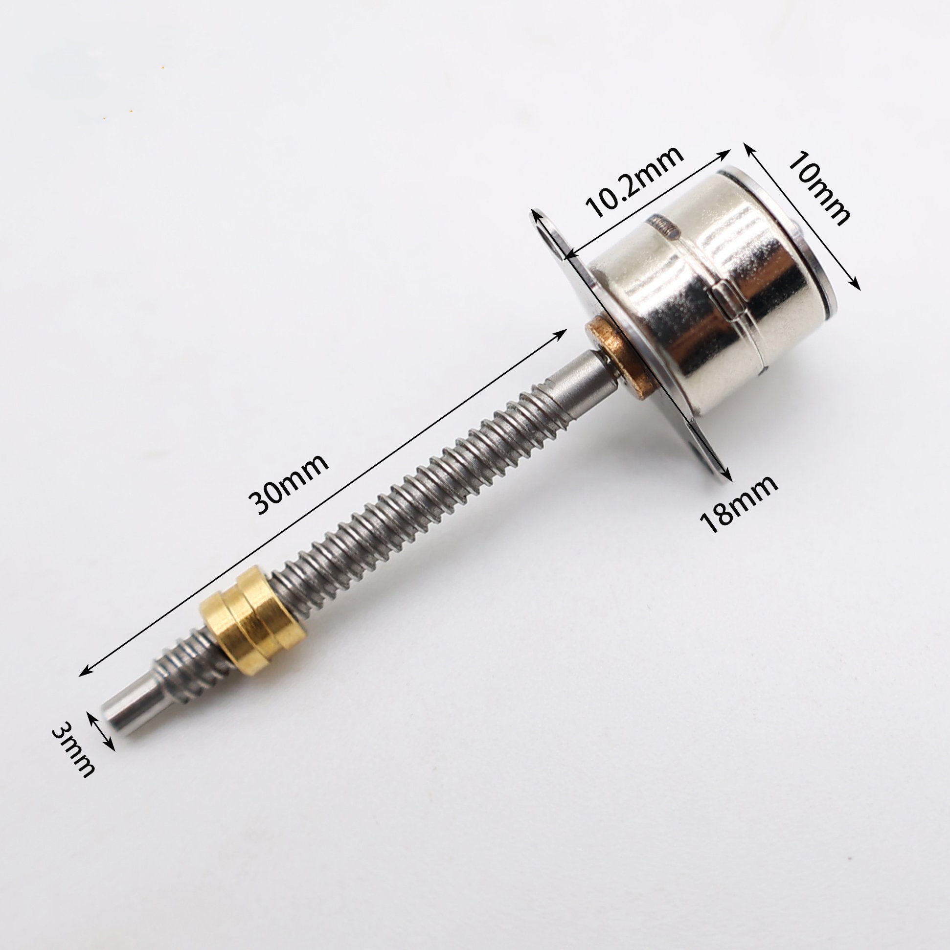Customized 8mm Long Linear Stepper Motor 3v 5v 6v leadscrew stepper motor