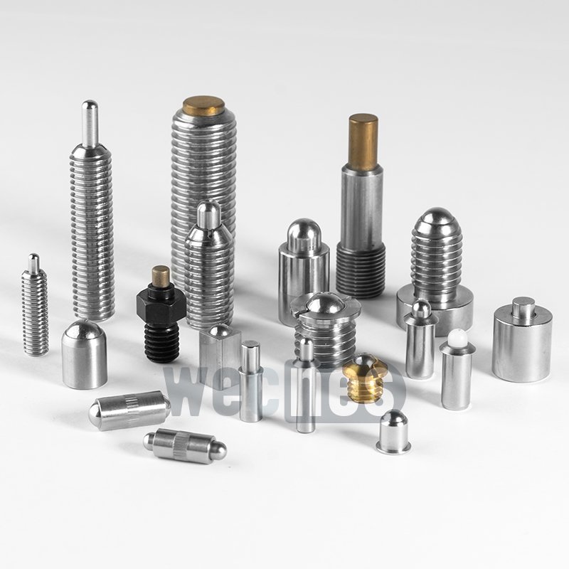 Factory customized High Quality Stainless Steel/Steel Spring Pin Plunger Smooth Body Push Fit PIN Plunger
