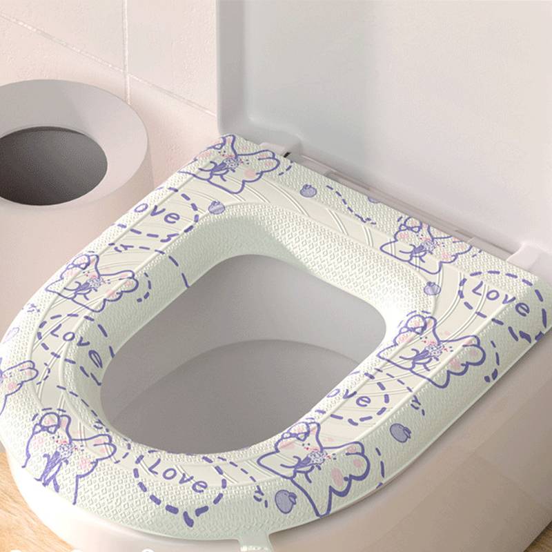 EVA toilet toilet Cushion H Four Seasons General Winter Household Toilet Sitting Circle Paste Paste Wash