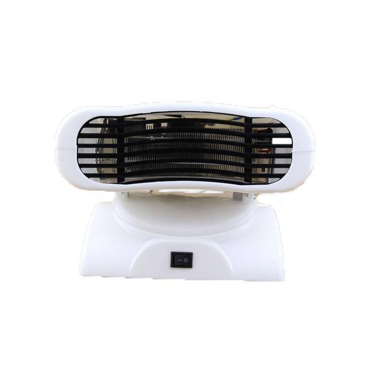 Air -conditioned heater Mini warm and warm two -use home heater shaking heads small electric heating fan warm mobile bathroom