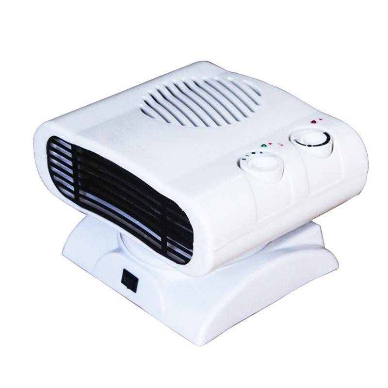 Air -conditioned heater Mini warm and warm two -use home heater shaking heads small electric heating fan warm mobile bathroom