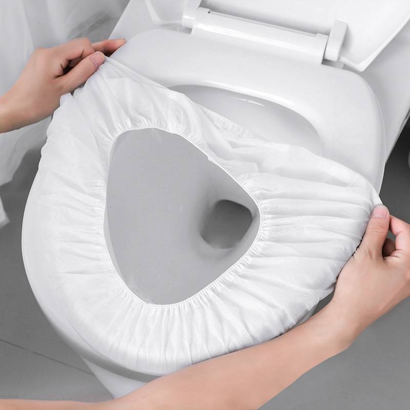 Disposable toilet pad travel single -piece, portable toilet stickers, waterproof waterproof universal sites