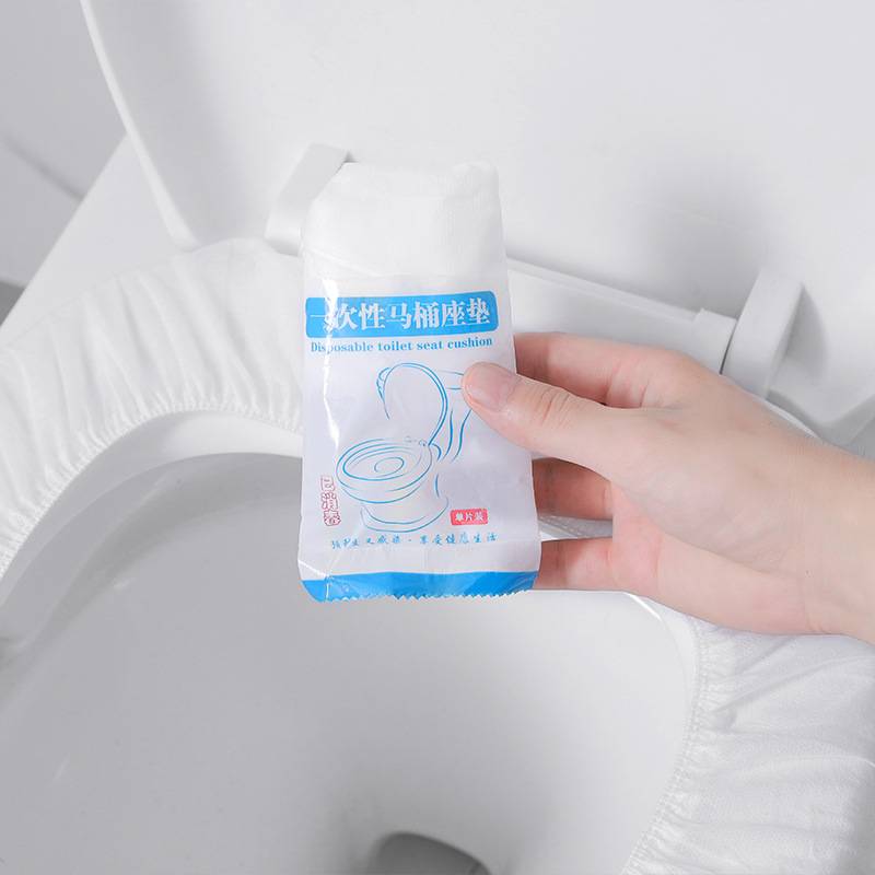 Disposable toilet pad travel single -piece, portable toilet stickers, waterproof waterproof universal sites