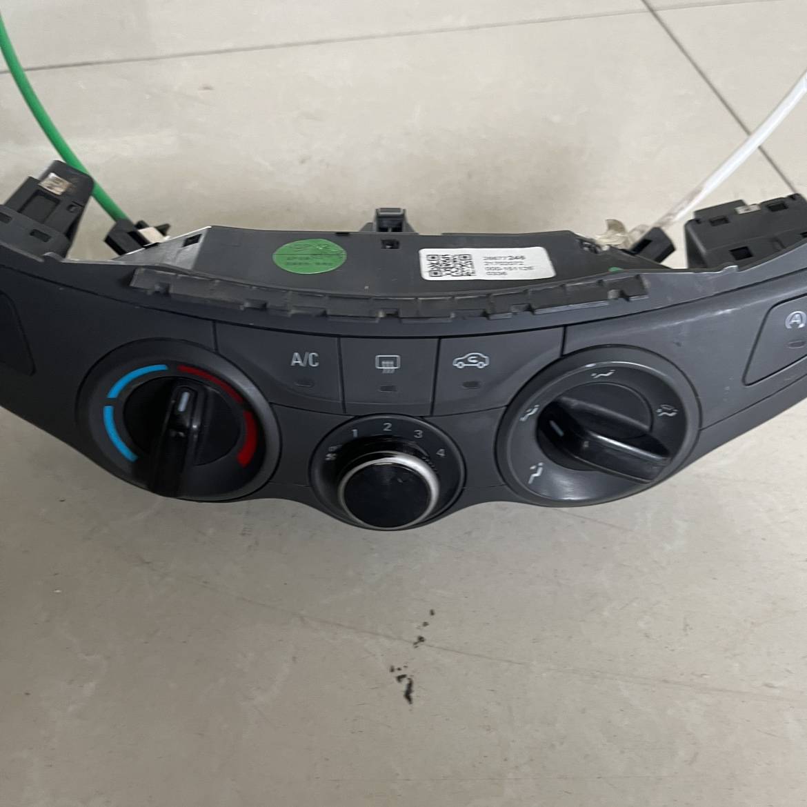AIR-CONDITIONING PANEL CONTROL ON THE AC-HAND WIND TUNNEL LINE, NEW SAIOR 3 METER 15-18 CHEVLAND