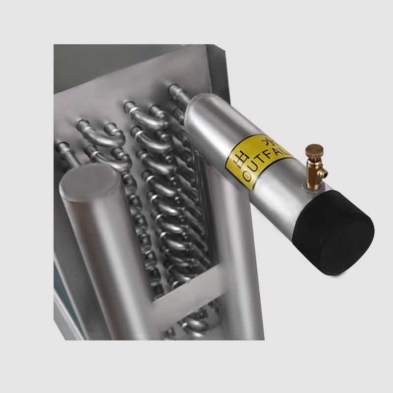 Central air -conditioned fresh air drying machine plate tube air treatment water -cold shot unit cooler condenser section