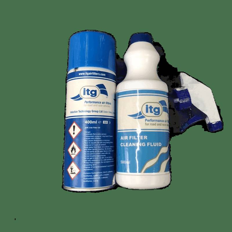 Genuine British ITG high -flow style cleaning suit sponge cleaning agent liquid sleeve empty filter VWR care oil