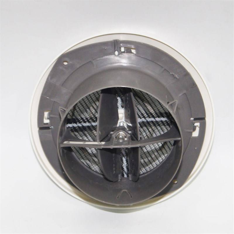 Japanese fresh air system indoor round air outlet ABS exhaust port air outlet The new air inlet of the air inlet can be adjusted