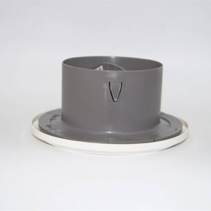 Japanese fresh air system indoor round air outlet ABS exhaust port air outlet The new air inlet of the air inlet can be adjusted