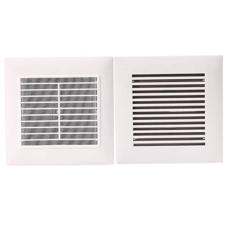 Fresh air system ABS wall can adjust the air volume, round out of air, winding air, air intake plastic square exhaust air outlet
